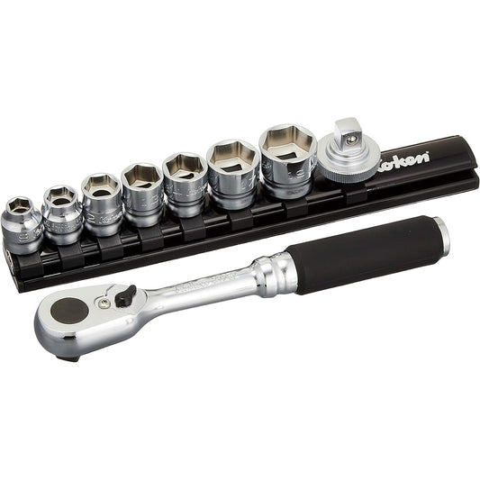 Yamashita Industrial Research Institute (Ko-ken) Socket wrench entry set Z-EAL 3285ZE 9Pcs Drive angle: 9.5mm 9 pieces 1 set