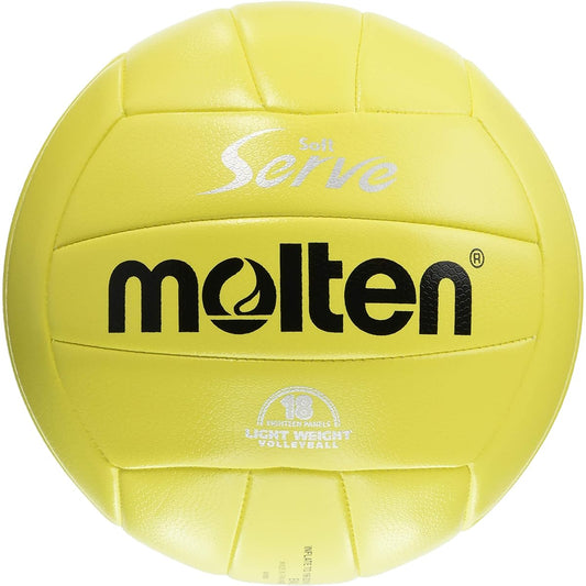 Molten Volleyball Soft Serve Lightweight No. 4 Ball Lemon EV4L