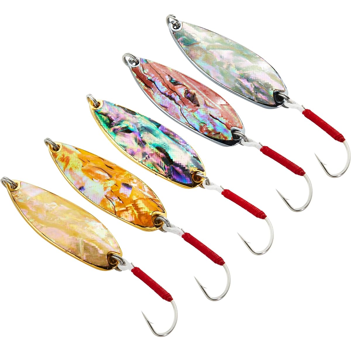 REEF DREAM Spoon Trout Abalone Thickness 7.5g 9g 12g Mountain Stream Lure Trout Spoon Salmon Salmon Mainstream Salt Compatible