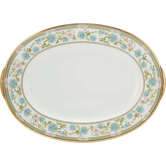 Noritake Oval Plate 37cm Yoshino 1 Piece Bone China T59544/9983