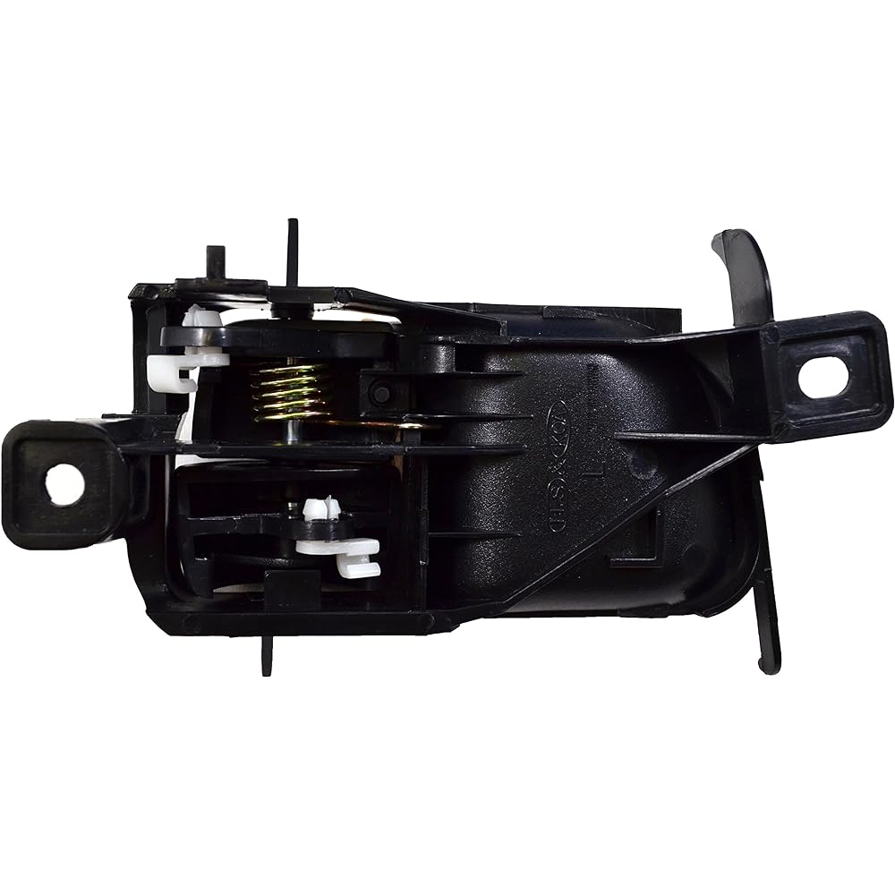 PT Auto Warehouse to-2900A-LH Inner door handle black driver's seat side