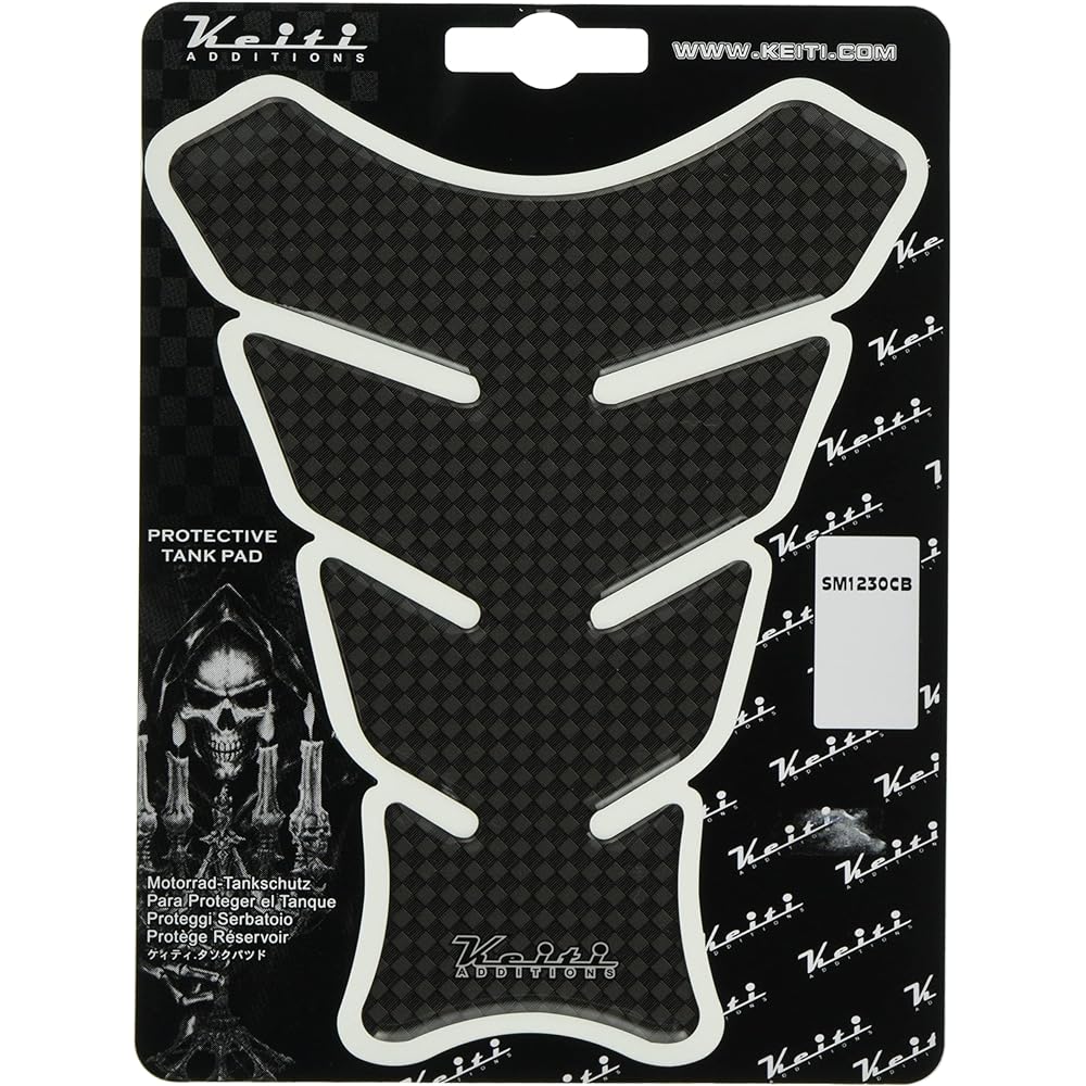 Keiti Tank Pad Mini Carbon Pattern 170mm x 138mm General Purpose 1 Piece SM1230CB