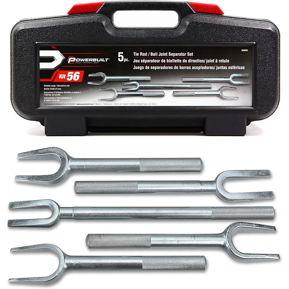 PowerBuild 648630 Set of 5 Tie rod and ball joint separator kit ford and GM