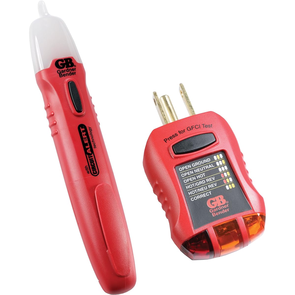 GARDNER BENDER GTK-2 Safety Kit GVD-3504 Non-contact voltage tester GFI-3501 GFI Tester 2 piece
