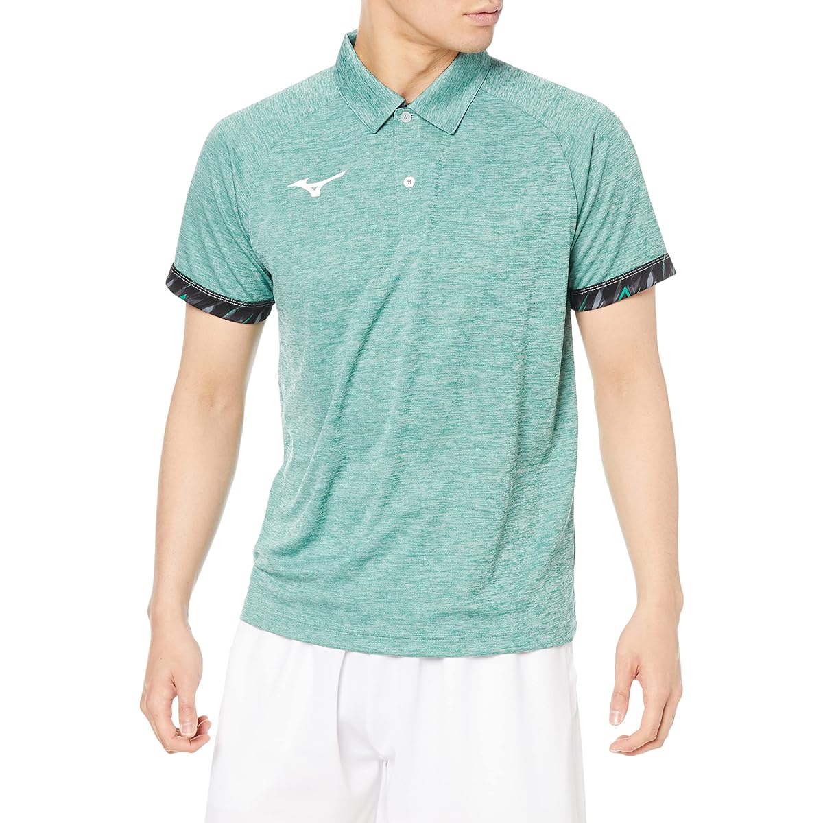 [Mizuno] Table Tennis Wear Game Shirt Polo Collar Sweat Absorbent Quick Drying Dynamotion Fit JTTA Officially Approved 82JA2106