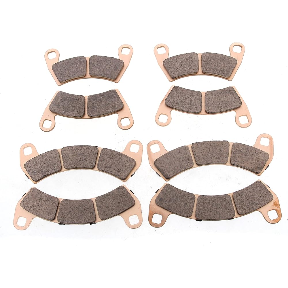 Race Driven Front and Rear Sintered Metal Heavy Duty Brake Pads for Polaris 1000 RZR XP Turbo EPS 4