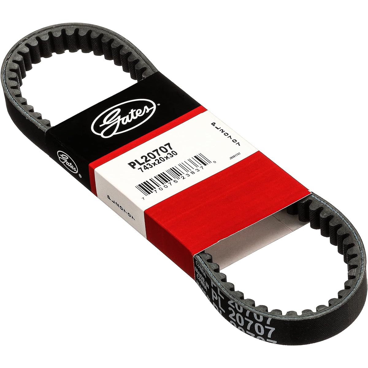 GATES PL20707 PowerLink continuous variable transmission (CVT) scooter belt