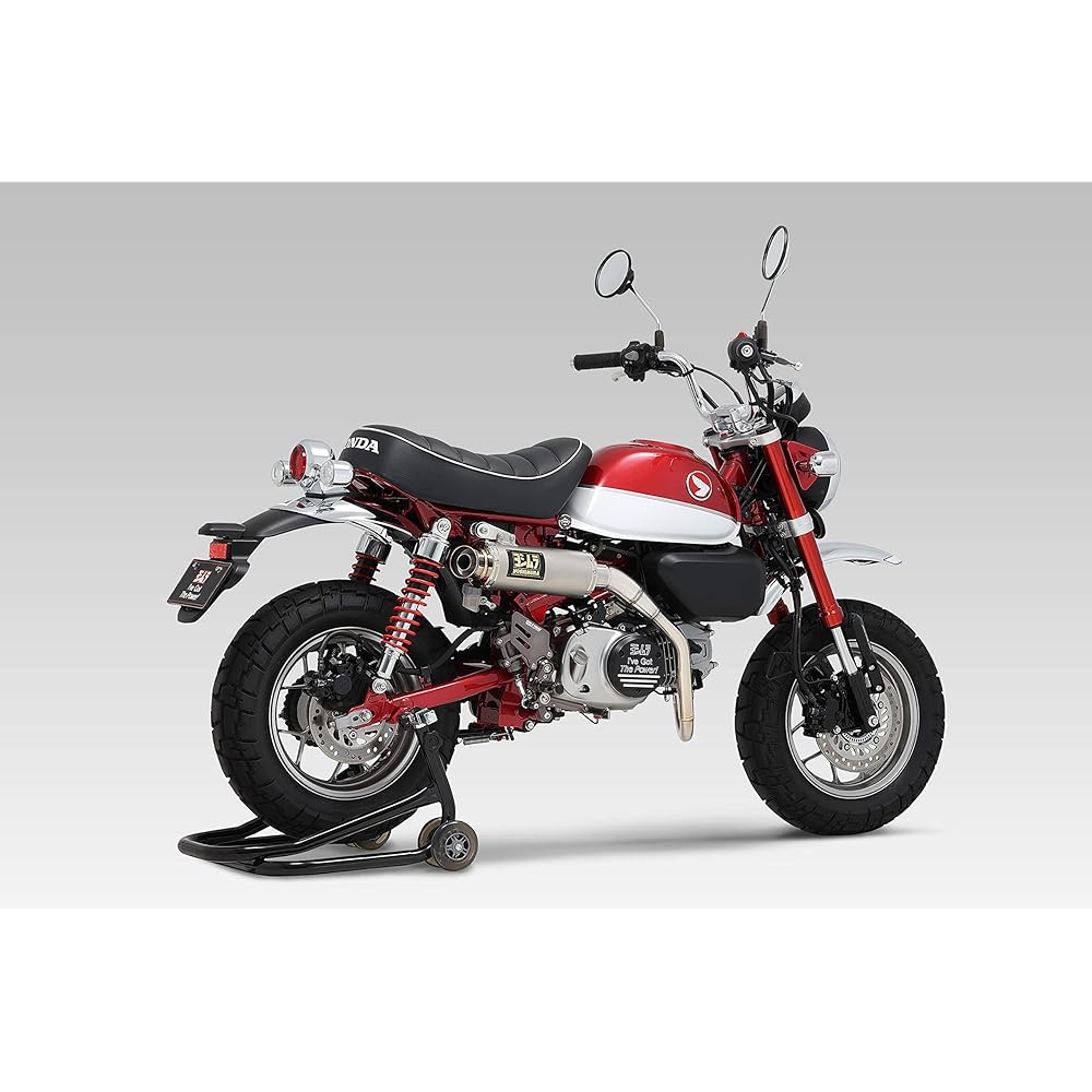 YOSHIMURA Full Exhaust Monkey 125(18) GP-MAGNUM Cyclone TYPE-UP Government Certification Mechanical Song EXPORT SPEC Satin Finish Cover YOSHIMURA 110A-400-5Y30