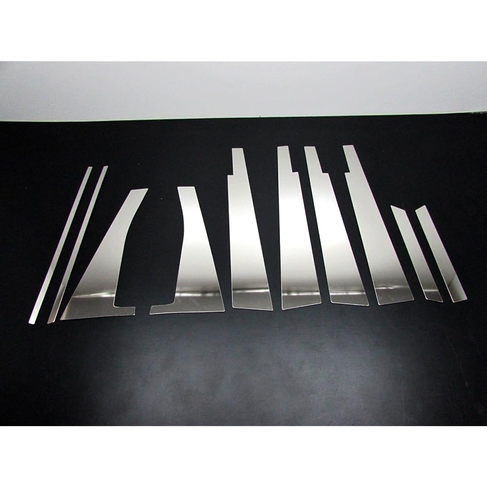 BRIGHTZ Move Custom LA100S LA110S Super Mirror Stainless Plated Pillar Panel Wide Visor Useful 10PC [PIL-SIL-359] LA LA100 LA110 100 110 Move Move Custom Move Custom 19817