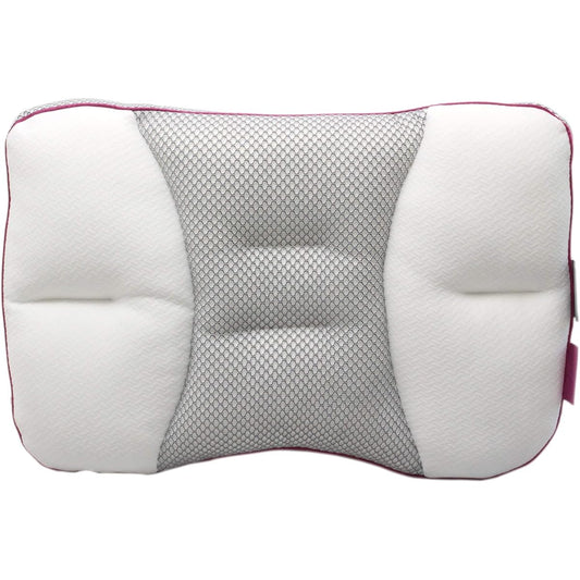 necorobi pillow easy adjustment type soft pink