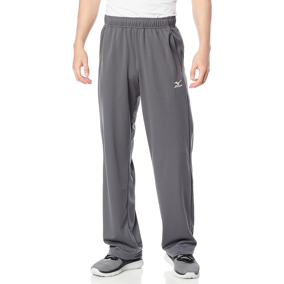 Mizuno K2JD8150 Men's Training Wear, Light Sweatshirt, Long Pants, Sweat Absorbent, Quick Drying