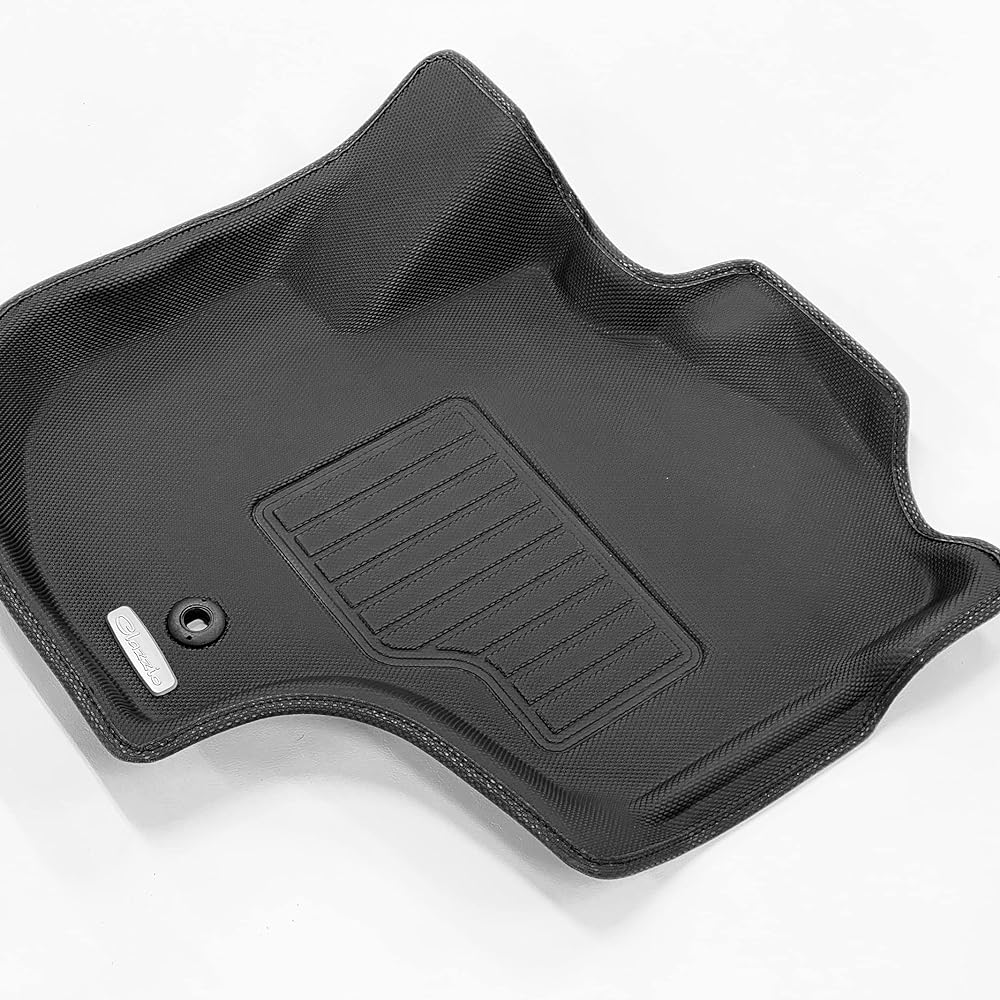 Clazzio Floor Mat 3D Type 1st Row Only Hijet Truck AT Car S500P/S510P H26/9~ NEW Rubber Type Black ED-4004 [5EEDA4004K]