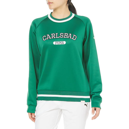 [PUMA] Golf Women's Wear [PUMA GOLF] Women's Sweat Pullover Crew/622439 [Model worn by PUMA golf contract professional]