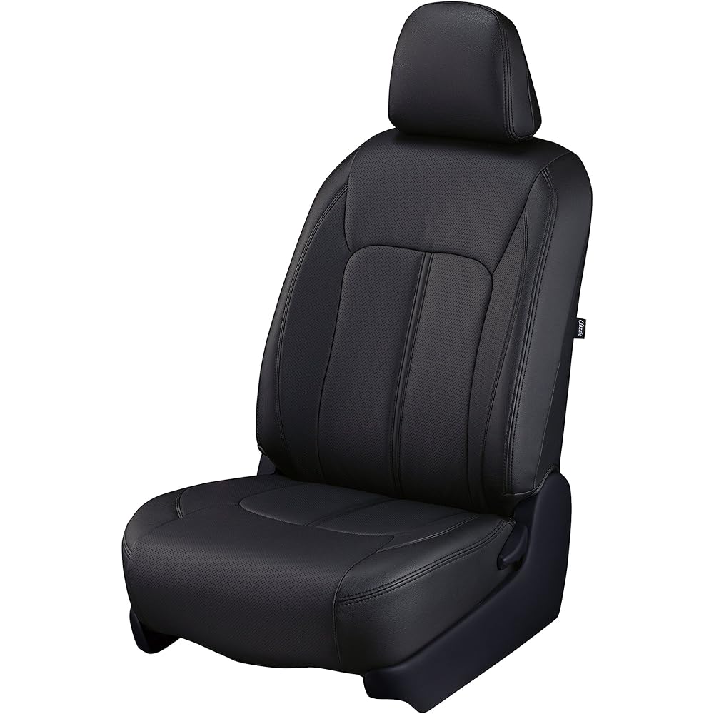 Clazzio Seat Cover Hiace Wagon 1st and 2nd row (4 seats) TRH224/TRH229 H24/5~ Clazzio Real Leather Genuine Leather Black E [21ETB1092K]
