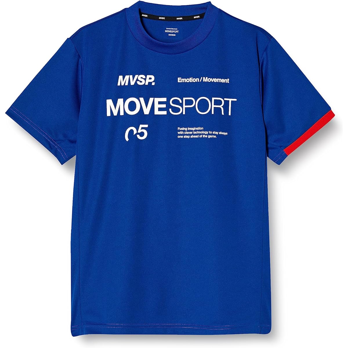 [DESCENTE] T-shirt, short sleeve, round neck, crew neck [EC only], sweat-absorbent, quick-drying, stretch training, MOVE SPORT, men's