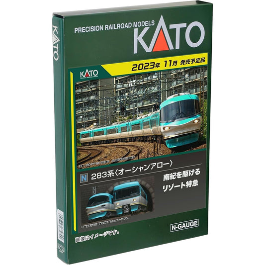 KATO N Gauge 283 Series Ocean Arrow 9-Car Set 10-1839 Railway Model Train