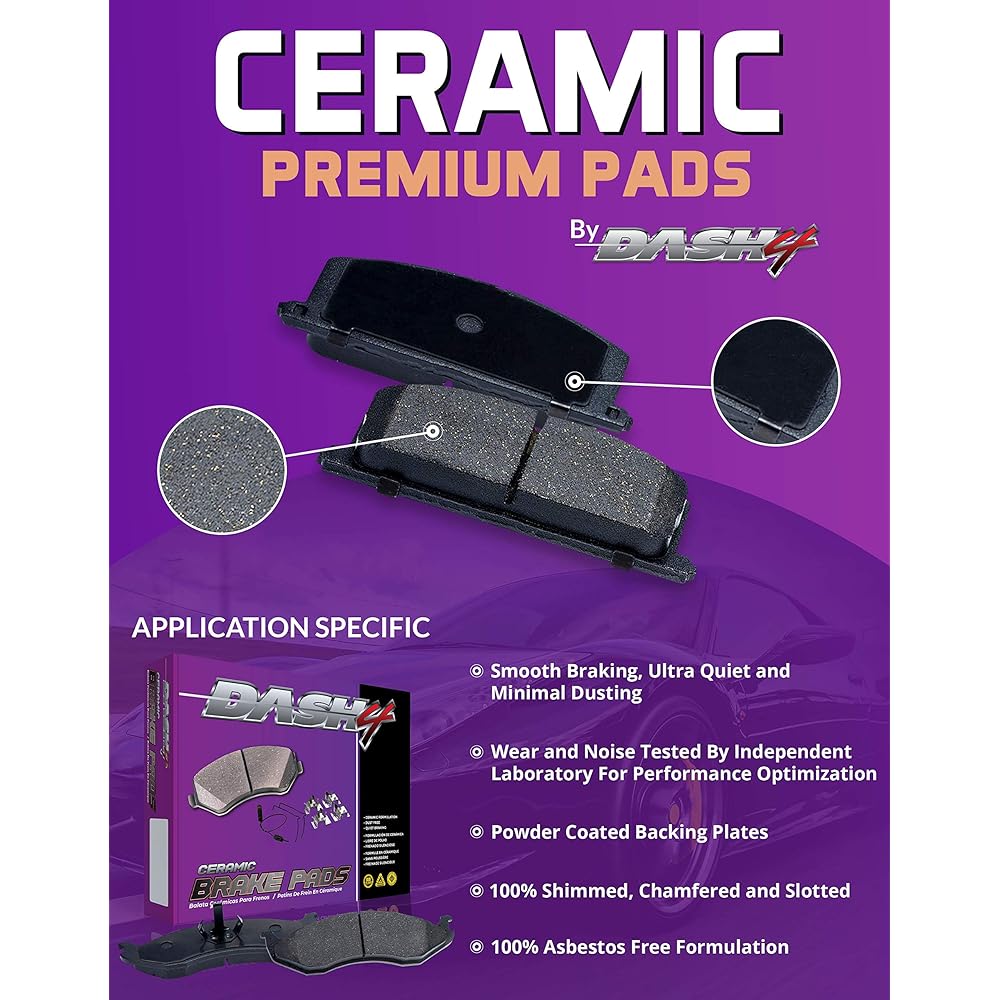 DASH4 CD1184 Ceramic brake pad