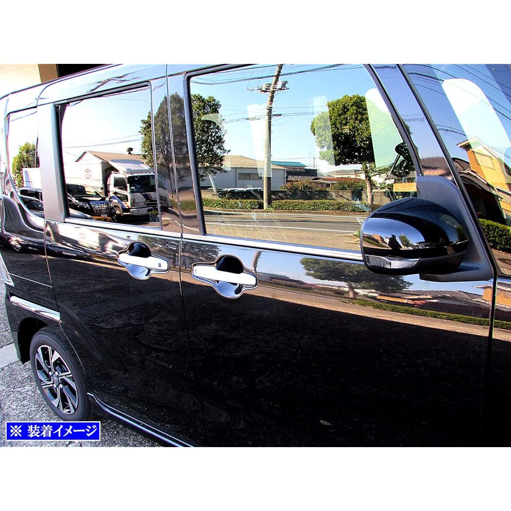 BRIGHTZ Tanto Custom LA650S LA660S Super Mirror Stainless Plated Window Mall 4PC [WIN-SIL-142] LA650 LA660 A650 A660 650 660 Tanto Custom 40030