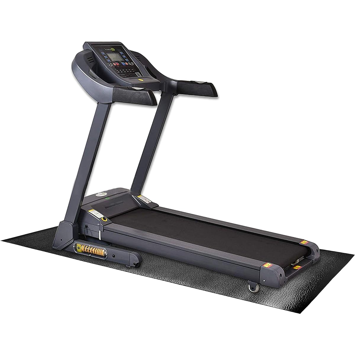 AKOZLIN Room Runner Mat High Density PVC 1500 x 800 x Thickness 6mm Training Mat Exercise Equipment Mat Pull-Up Equipment Mat Running Machine Mat Aero Bike Mat Shock Absorption Mat Anti-Vibration Sound Insulation Floor Protection Anti-Scratch Anti-Slip C