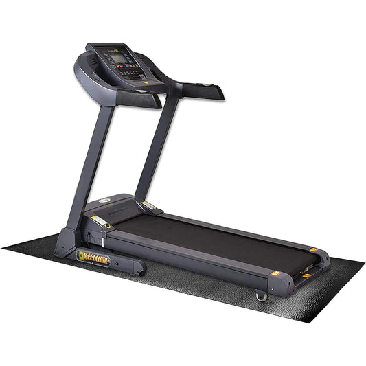 AKOZLIN Room Runner Mat High Density PVC 1500 x 800 x Thickness 6mm Training Mat Exercise Equipment Mat Pull-Up Equipment Mat Running Machine Mat Aero Bike Mat Shock Absorption Mat Anti-Vibration Sound Insulation Floor Protection Anti-Scratch Anti-Slip C