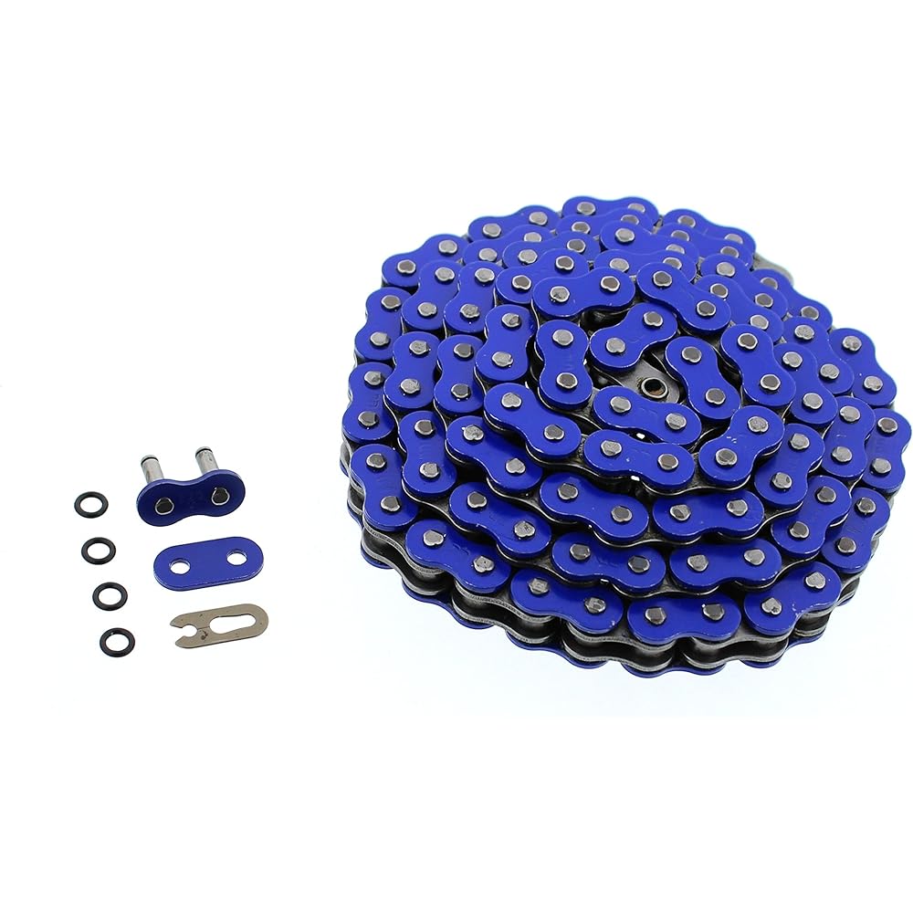 Blue O Ring Chain 520x104L 1989- 2006 Compatible with Yamaha YFZ350 BANSHEE