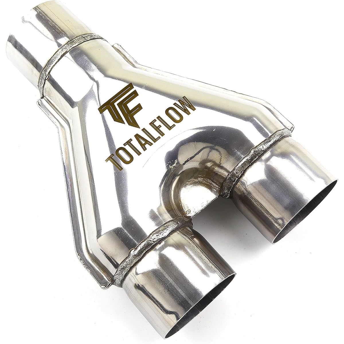 TOTALFLOW TF-Y3025 Universal Exhaust 3 inch Single-2-1/2 inch dual Y pipe