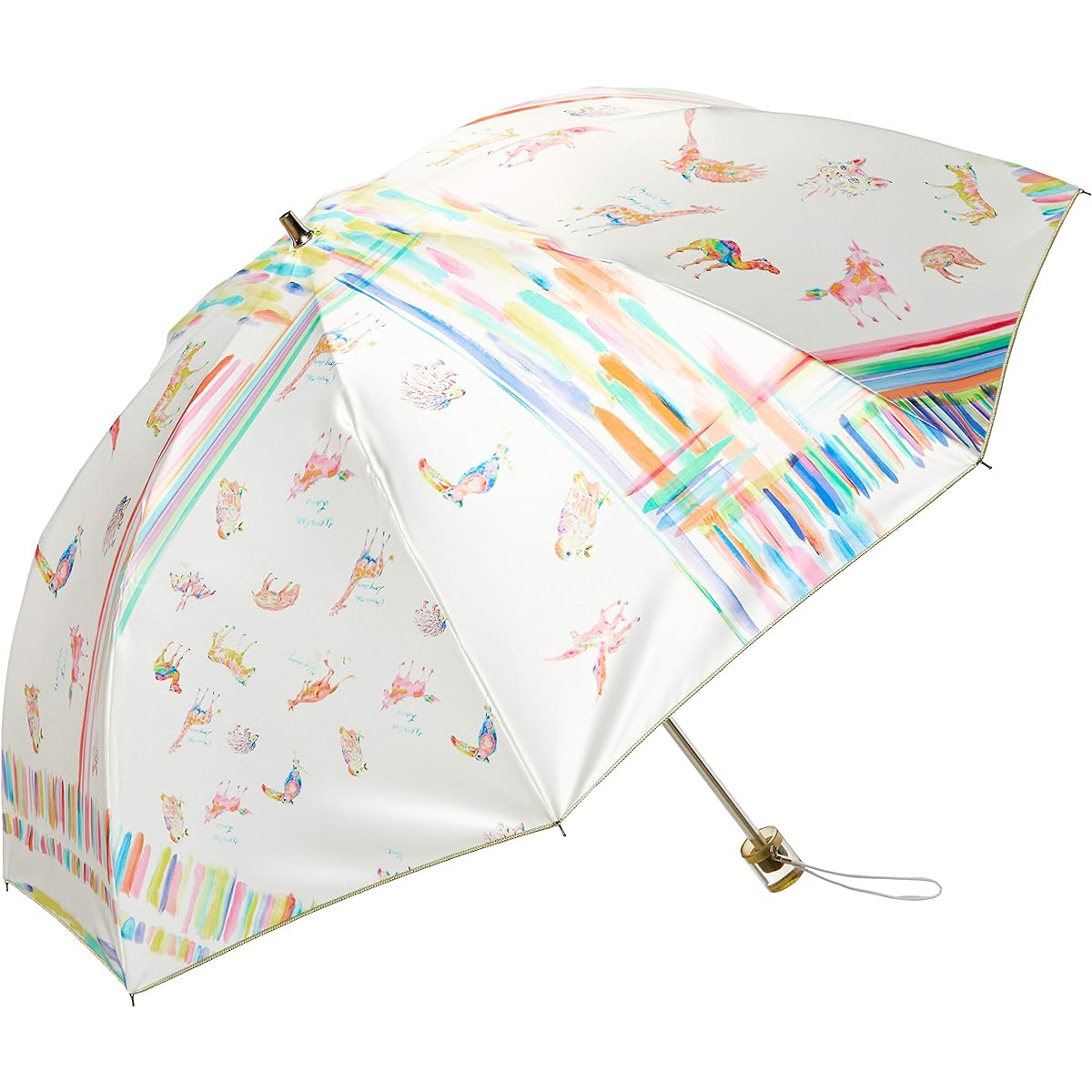 [Aurora] Folding Umbrella 1DR 12007 Women's