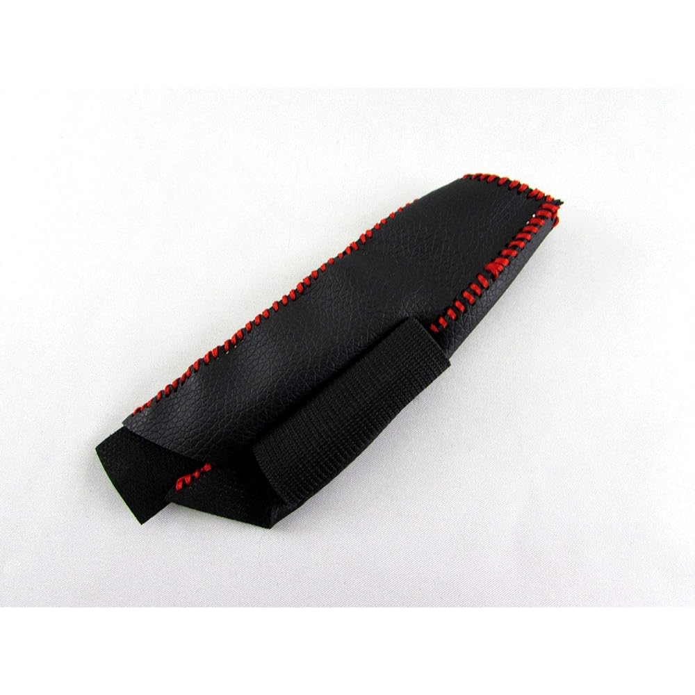 BRIGHTZ Hijet Cargo 320 330 321 331 Side Brake Handle Cover Red Stitch [INT-ETC-197] Parking Brake Handbrake Grip S320V S330V S321V S331V S320 S330 S321 S331 Hijet Cargo 35902