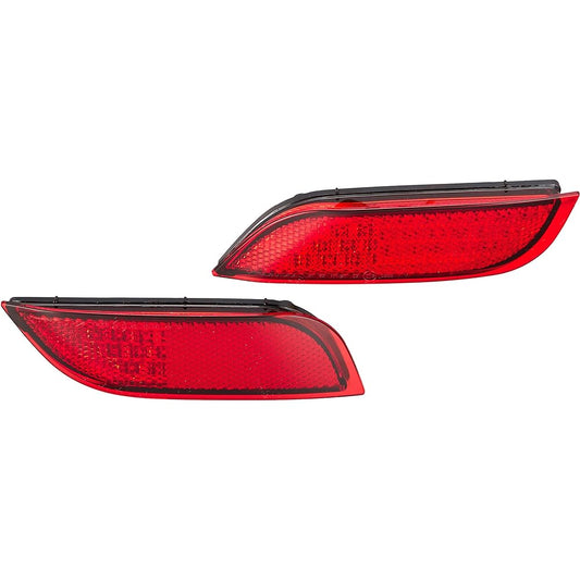 VALENTI Jewel LED Rear Bumper Reflector Type 1 Red Subaru General Purpose RBR-SB1