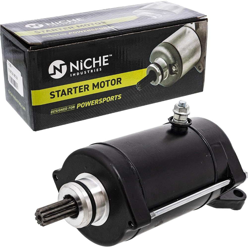NICHE Starter Motor Assembly 63M-81800-00 for 1995-2008 Yamaha WaveRunner SUV1200 GP1200 WaveRaider 1100