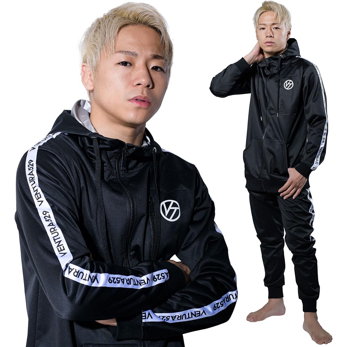VENTURass K-1 Takeru Sauna Suit Training Wear Men's Women's Top and Bottom Set Washable