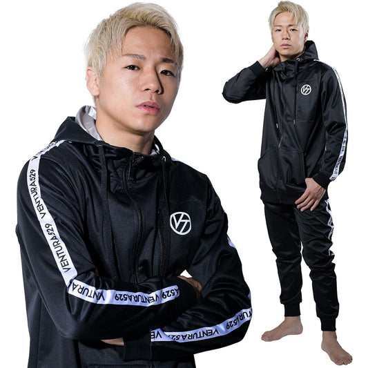 VENTURass K-1 Takeru Sauna Suit Training Wear Men's Women's Top and Bottom Set Washable