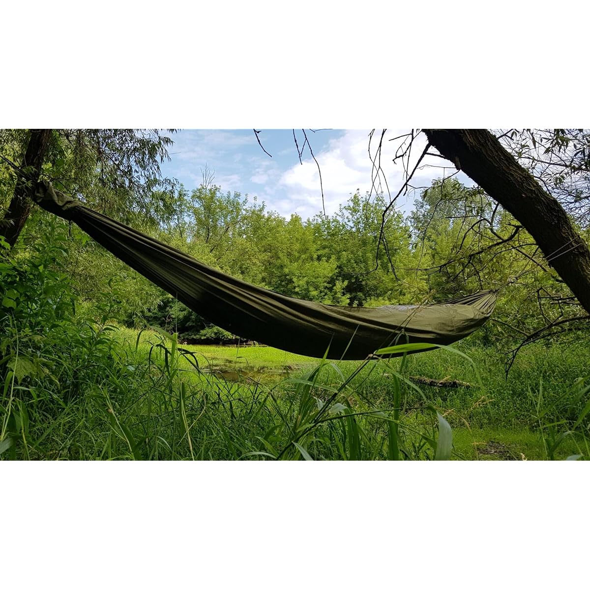 [BUSHMEN travel gear] [BUSHMEN travel gear] ZEN - Hammock Hammock Japanese genuine product (olive)