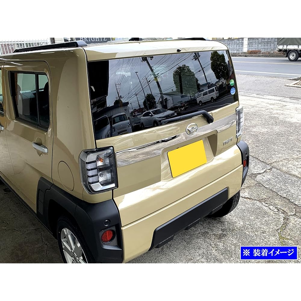 BRIGHTZ Tuft LA900S LA910S Super mirror stainless steel plated trunk lid molding [TRU-MOL-185] LA900 LA910 A900 A910 900 910