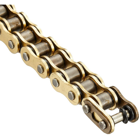 Bike Parts Center Gold Chain 428 120 Link Yamaha TW200 etc.