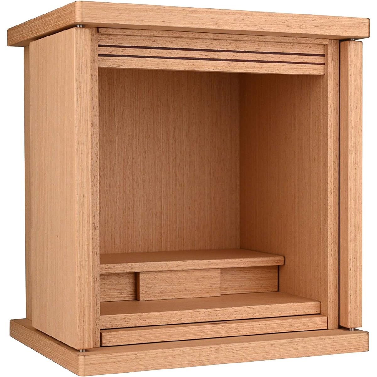 Oda Kobo Simple Mini Buddhist Altar No. 14 (Walnut Color)