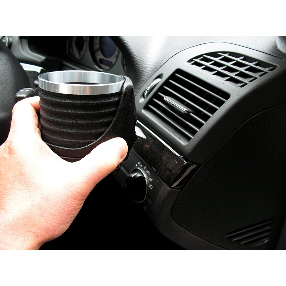 ALCABO Drink Holder Black/Ring Cup (AL-M303BS) Mercedes-Benz E Class (W211/S211) For Right/Left Hand Drive