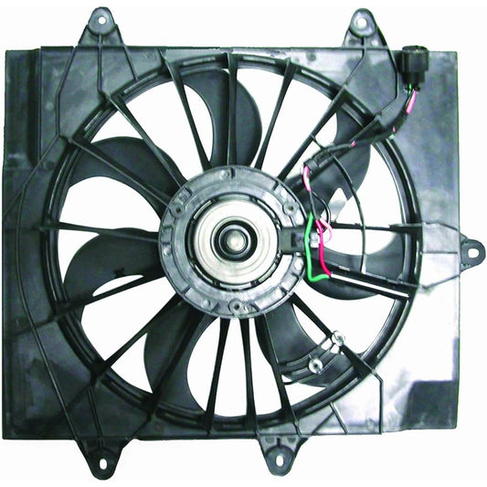 DEPO 333-55008-000 Replacement Engine Cooling Fan Assembly (This is an aftermarket product and is not manufactured or sold by the OE vehicle company)