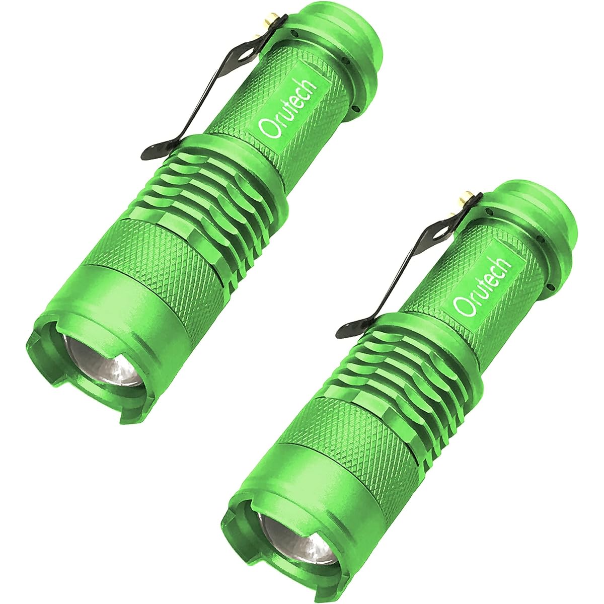 [Orutech] Ultra-compact LED handy light <Easy to carry mini-sized flashlight/Super bright CREE chip adopted/Waterproof/With zoom focus function> Set of 5 ca100100-5