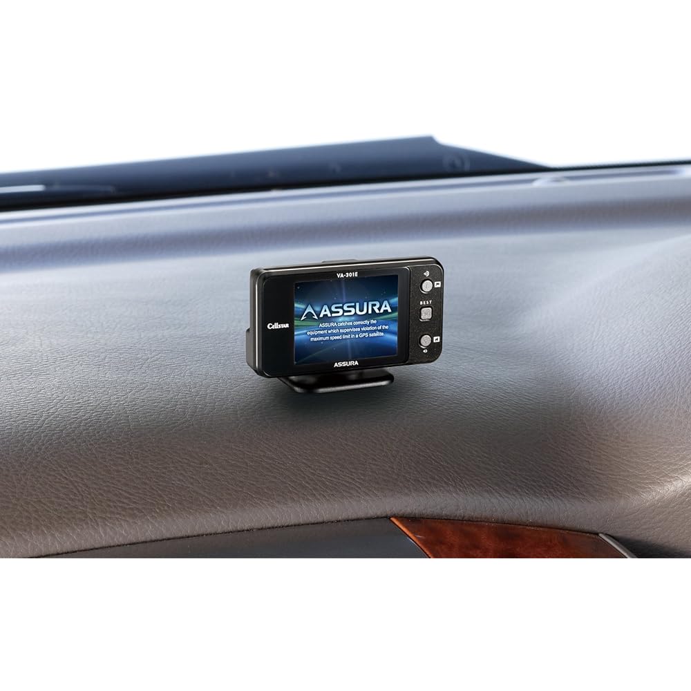 CELLSTAR Compact One Body Type GPS Radar Detector VA-301E