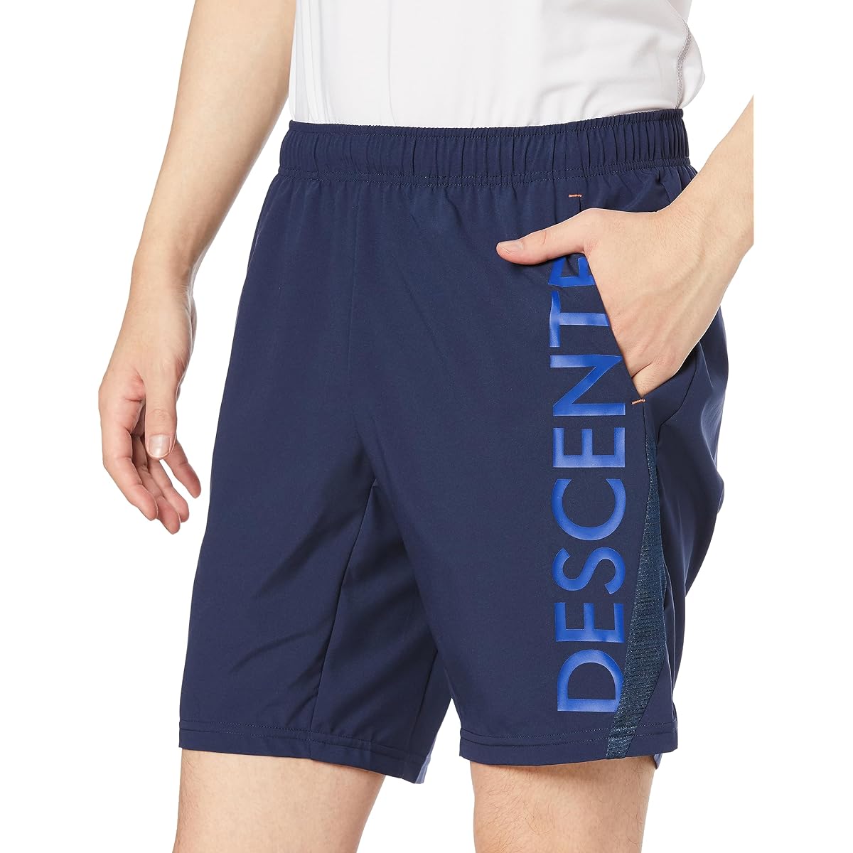 [DESCENTE] Volleyball Pants, Practice Pants, Practice, Stretch Slit, Sweat Absorbent, Quick Drying, Worn by Yuki Ishikawa