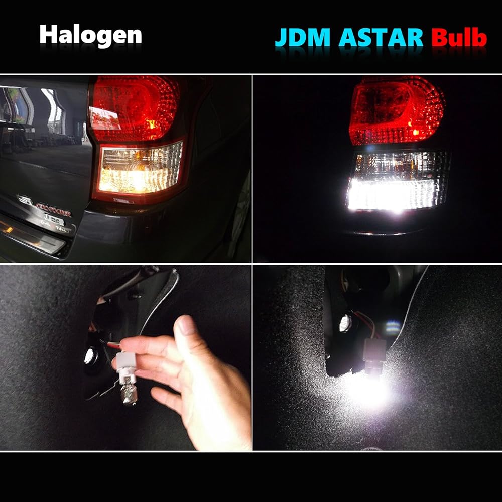 JDM ASTAR Super Bright 921 912 5730 Chipset LED Bulb for Backup Reverse Light Xenon White