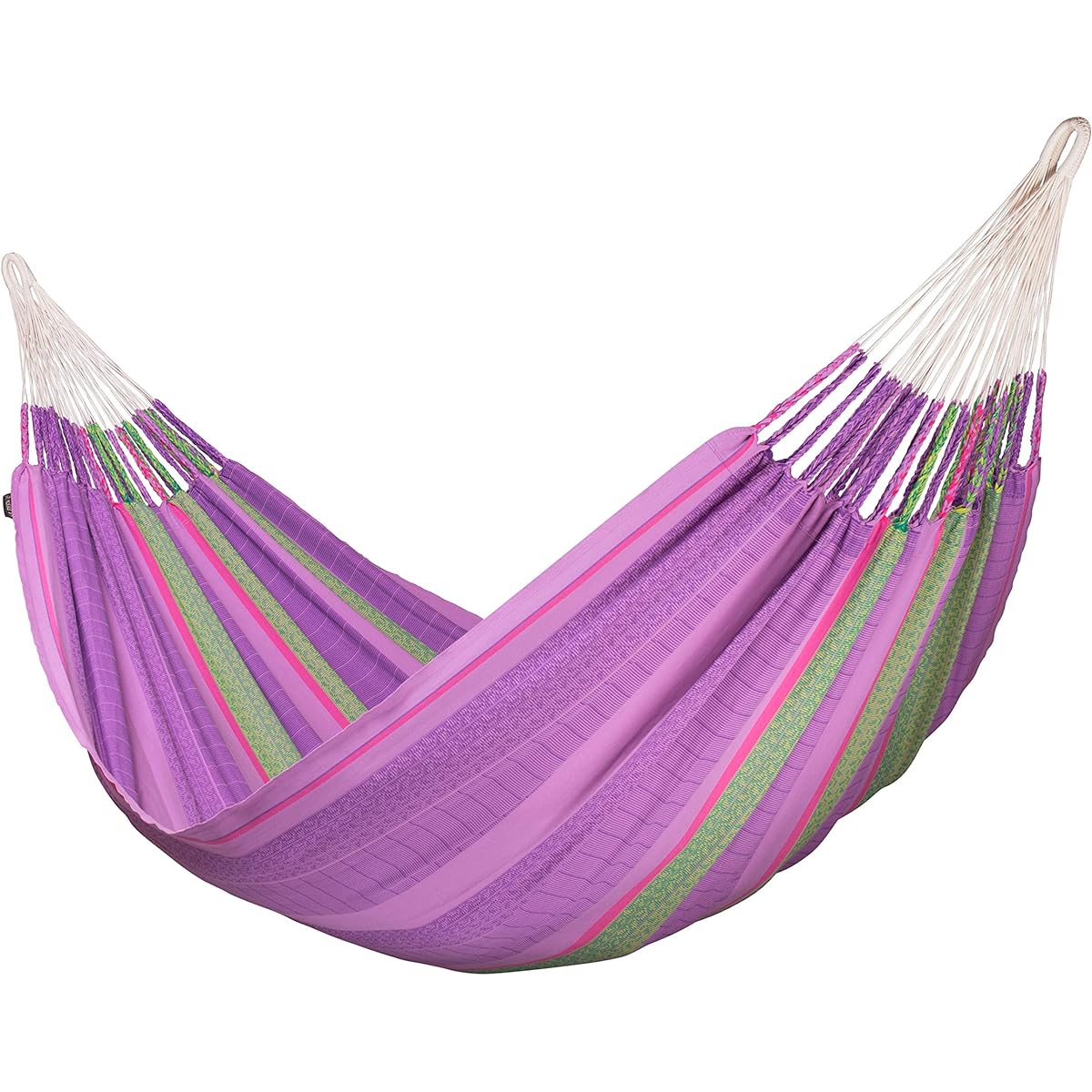 LA SIESTA Classic Hammock King Size FLORA [for 1-3 people] Made of organic cotton blossom FLH18-7