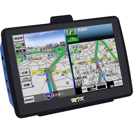 SPEEDER Car Navigation 7 Inch Portable Navigation Rurubu 3 Years Free Map Update 12V/24V Compatible Car Navigation Touch Panel PD-007X (2022 Version)