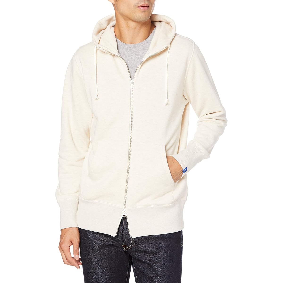 [Loop Willer] Loop Knit High Zip Parka LW LIGHT LW290 Men's
