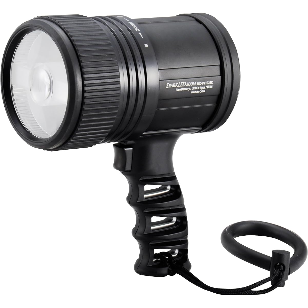 OHM Waterproof SPARK LED ZOOM Focus Adjustment Function Powerful Ryuto (07-7757)