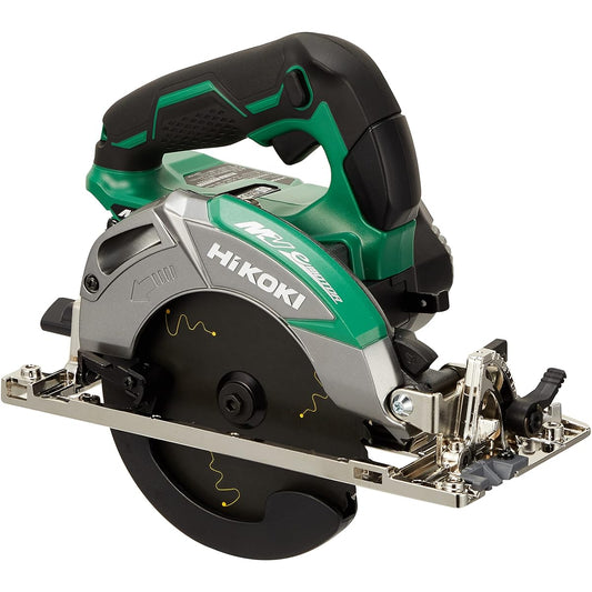 HiKOKI 36V 147mm Rechargeable Circular Saw Storage Battery, Charger, Case Sold Separately, Chip Saw Black Shachi C3605DC (SK)(NN)