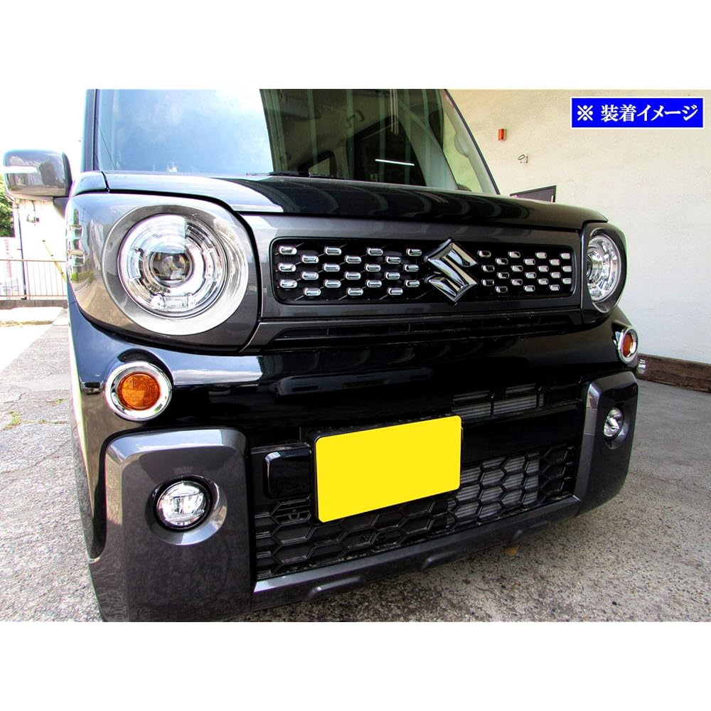 BRIGHTZ Spacia Gear MK53S Plated Headlight Ring [HEAD-066] MK53 MK K53 53 Spacia Gear 41865