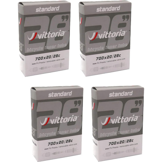 Set of 4 Vittoria Inner Tube 700c Presta Valve Standerd inner tube [Parallel Import]