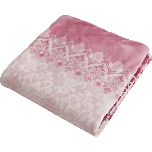 nishikawa [Nishikawa] Duvet Cover Pink Queen Long 210 x 210 cm Washable Warm Duvet Cover Can also be used as a blanket Does not slip easily FN-OH-QL